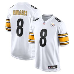 Men's White Pittsburgh Steelers Game Jersey