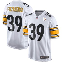 Men's White Pittsburgh Steelers Game Jersey