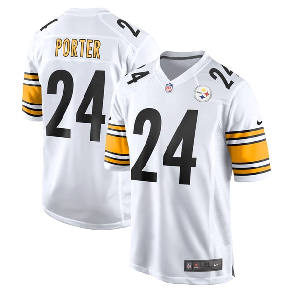 Men's White Pittsburgh Steelers Game Jersey