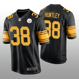 Men's Pittsburgh Steelers Black Color Rush / Alternate Vapor F.U.S.E. Limited Jersey