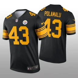 Men's Pittsburgh Steelers Black Color Rush / Alternate Vapor F.U.S.E. Limited Jersey
