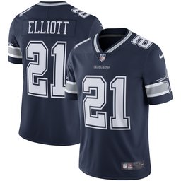 Men's Navy Dallas Cowboys Team Vapor F.U.S.E. Stitched Limited Jersey