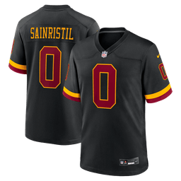 Men's Washington Commanders Alternate Hail Raiser Black Game Jersey