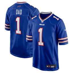 Men's Royal Buffalo Bills Home Game Jersey