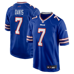 Men's Royal Buffalo Bills Home Game Jersey