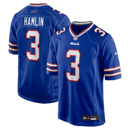 Men's Royal Buffalo Bills Home Game Jersey