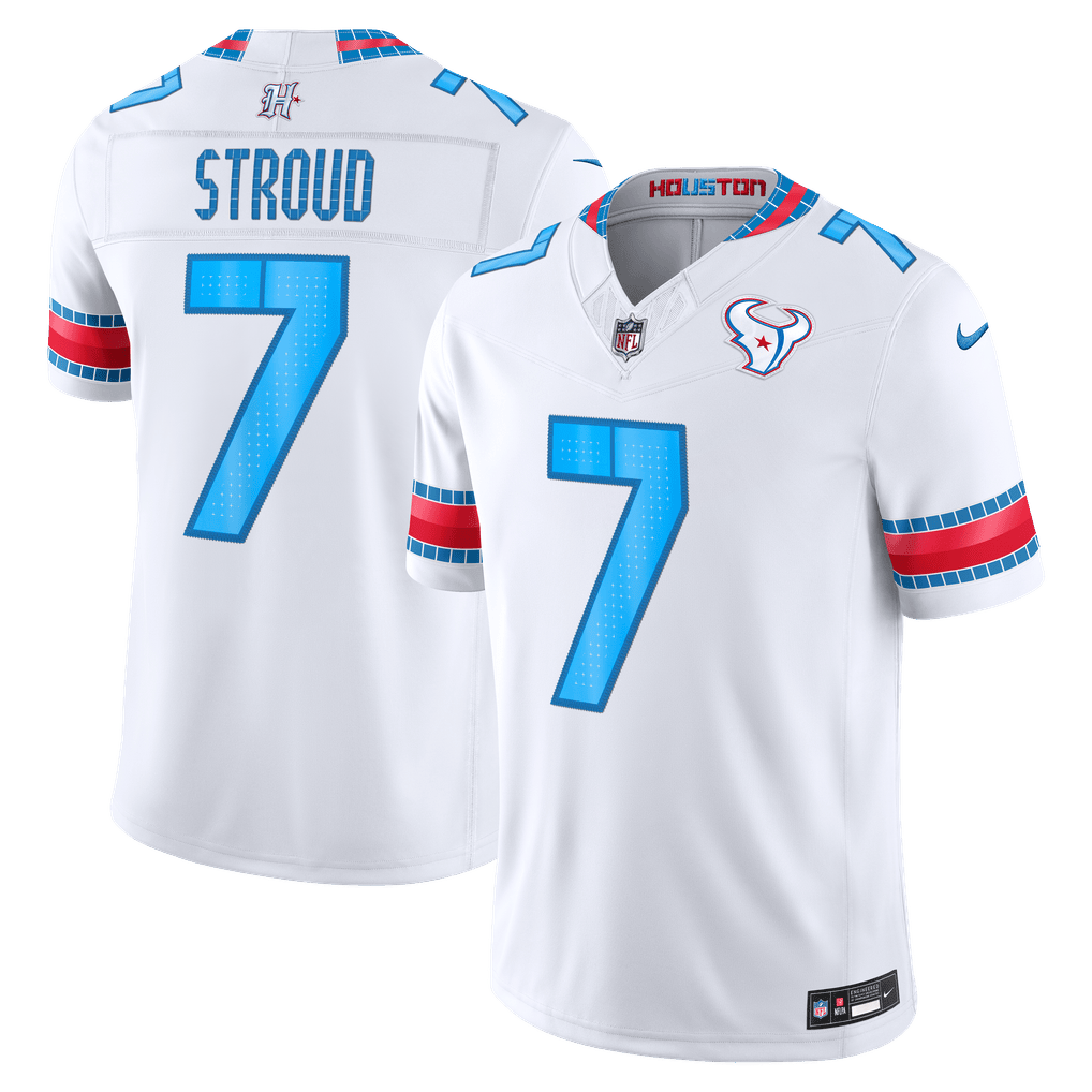 Men's White Houston Texans 2026 Rivalries Collection Vapor F.U.S.E. Stitched Limited Jersey