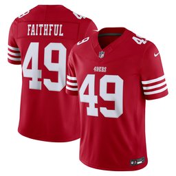 Men's Scarlet San Francisco 49ers Vapor F.U.S.E. Stitched Limited Jersey