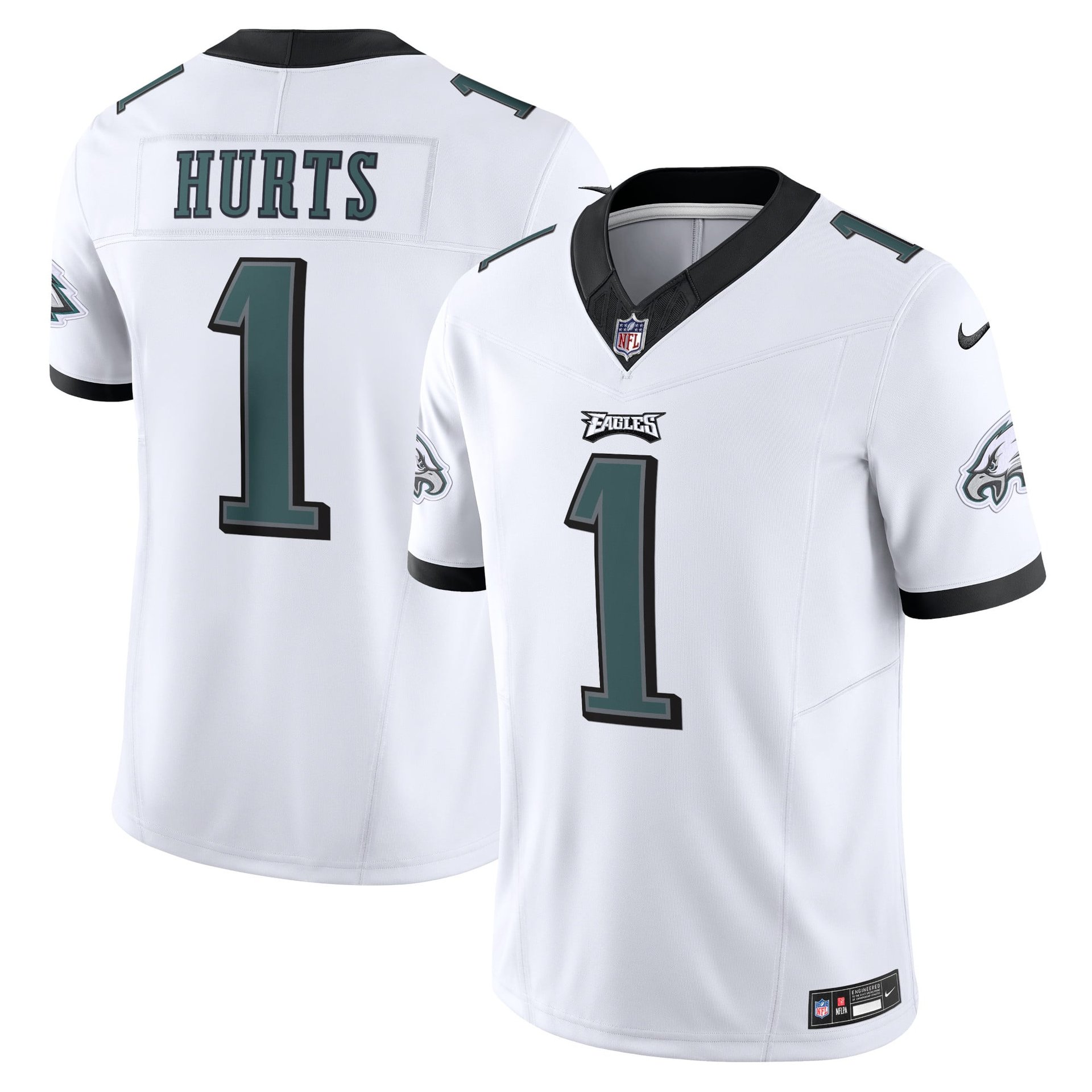 Men's Philadelphia Eagles White Vapor F.U.S.E. Limited Jersey