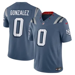 Men's New England Patriots Blue Rivalries Collection Game Jersey