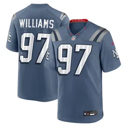 Men's New England Patriots Blue Rivalries Collection Game Jersey