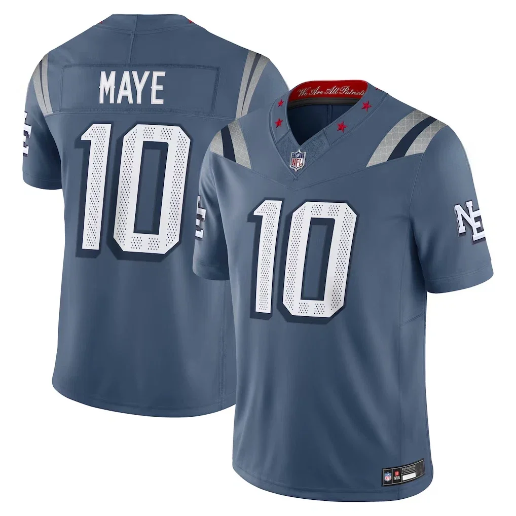 Men's New England Patriots Blue Rivalries Collection Game Jersey