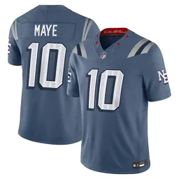 Men's New England Patriots Blue Rivalries Collection Game Jersey
