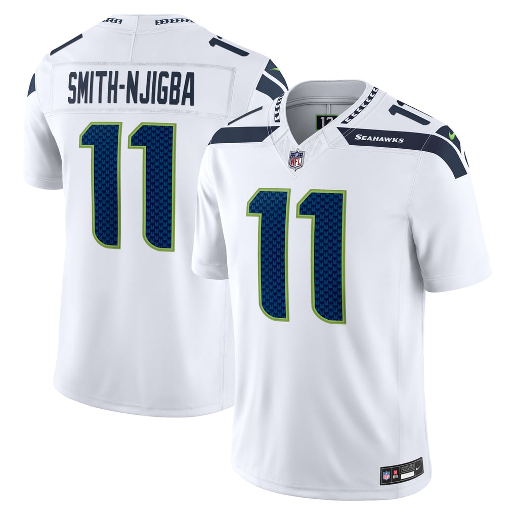 Men's White Seattle Seahawks Game Jersey