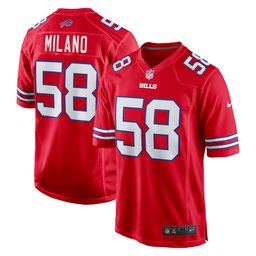 Men's Red Buffalo Bills Color Rush / Alternate Jersey
