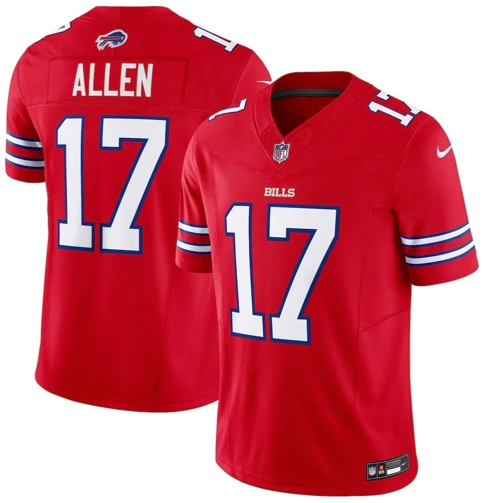 Men's Red Buffalo Bills Color Rush / Alternate Jersey