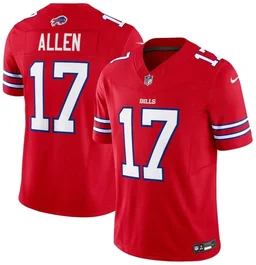 Men's Red Buffalo Bills Color Rush / Alternate Jersey
