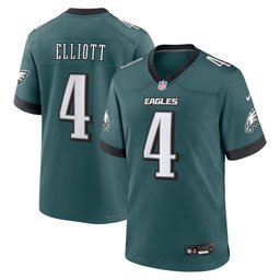 Men's Midnight Green Philadelphia Eagles Team Game Jersey