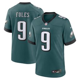 Men's Midnight Green Philadelphia Eagles Team Game Jersey