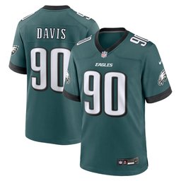 Men's Midnight Green Philadelphia Eagles Team Game Jersey