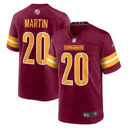 Men's Burgundy Washington Commanders Game Jersey