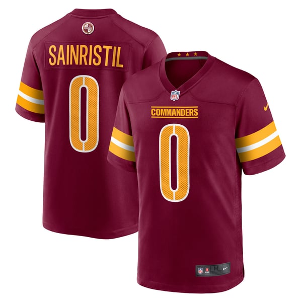 Men's Burgundy Washington Commanders Game Jersey
