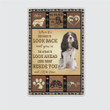 Cavalier king Charles spaniel dog Area Rug