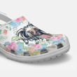 Chinese Crested Croc Style Clogs