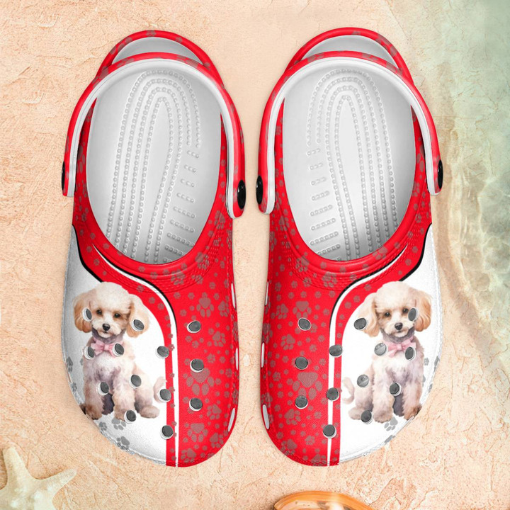 Poodle Croc Style Clogs