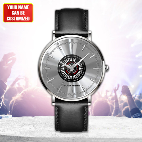 Personalized DJ Quartz Leather Watch Q040305