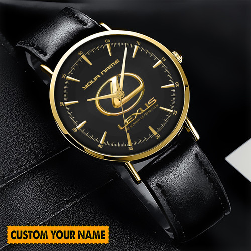 Personalized LX Perfection Quartz Leather Watch Q260303