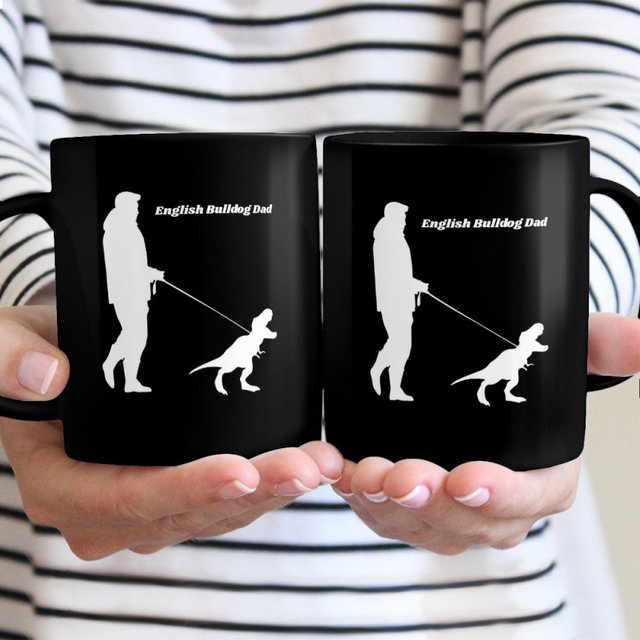 English Bulldog Dad Mug