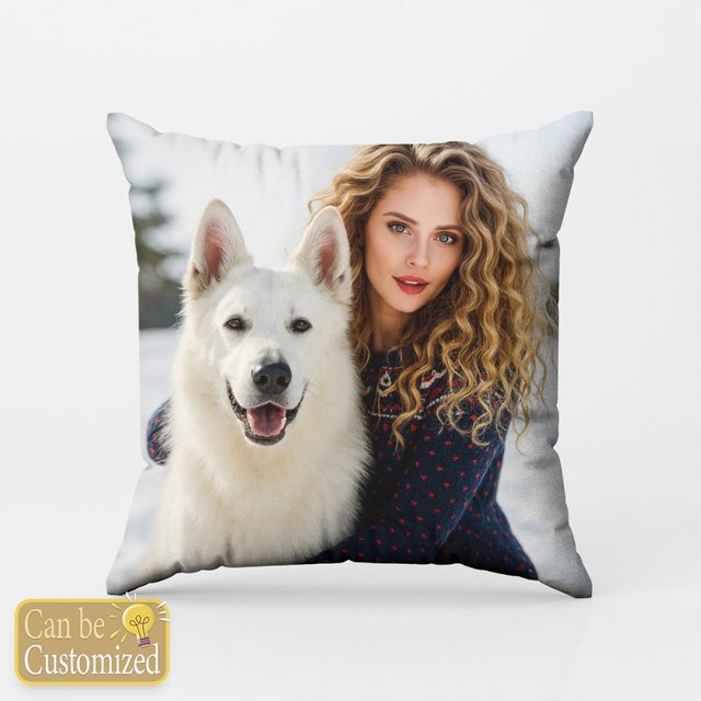 Custom shaped pet pillow personalized dog gift