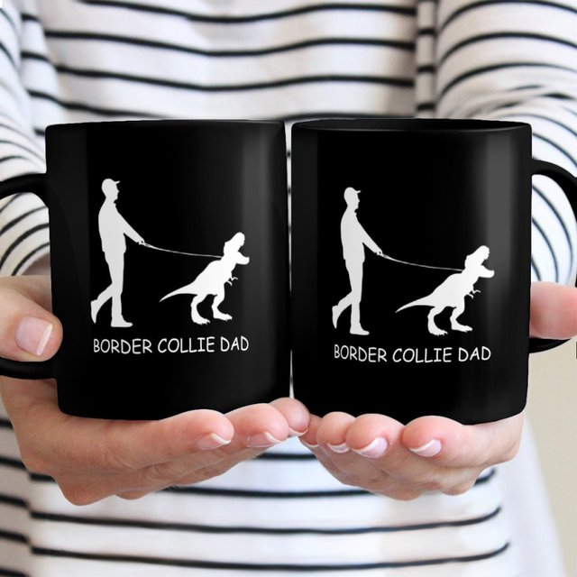Border Collie Dad Mug