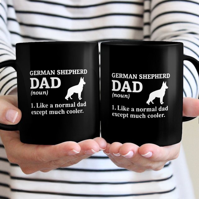 German Shepherd Dad Mug