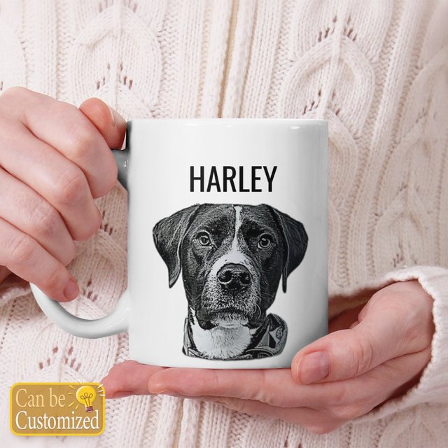 Custom face pet shirt personalized dog photo tee