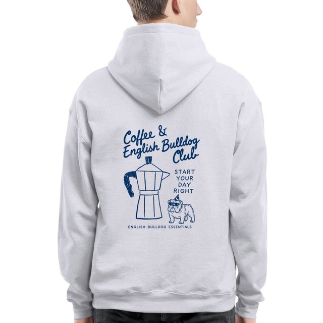 Coffee and English Bulldog Club Tee