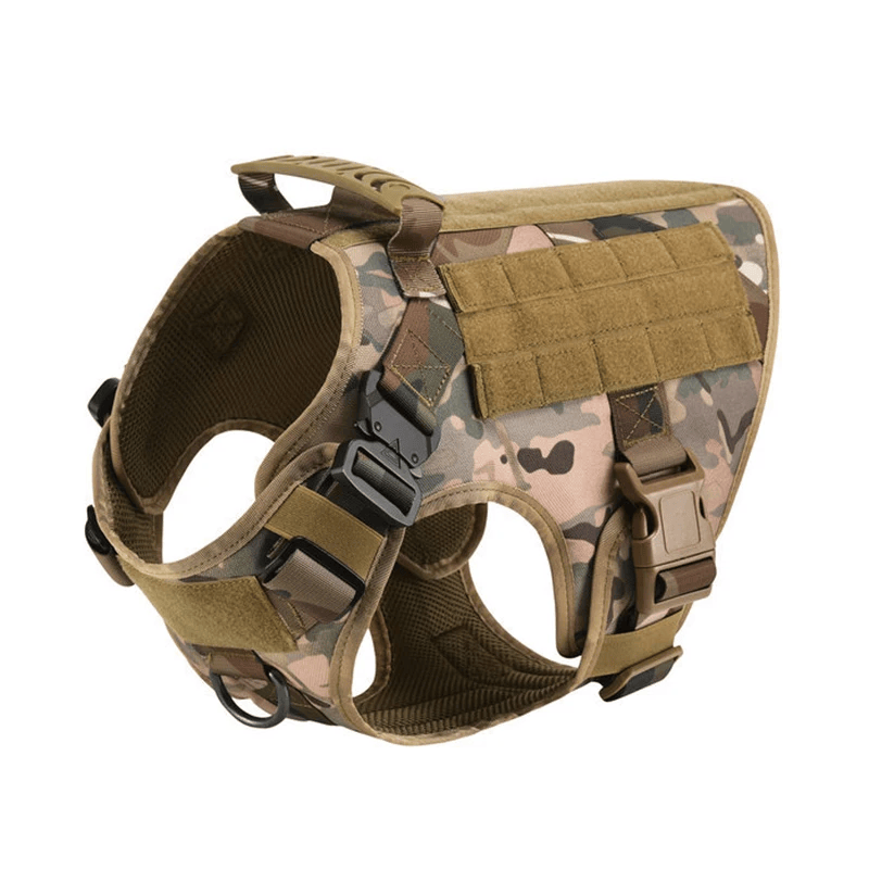 Comfortable padded dog harness available in multiple colors and sizes