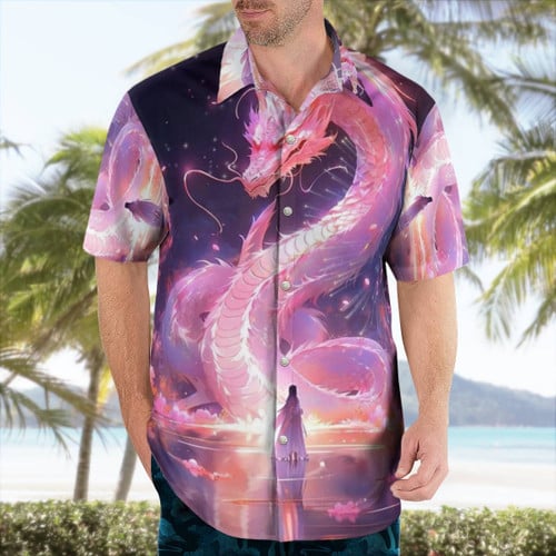 Dragon AOP Hawaii Shirt
