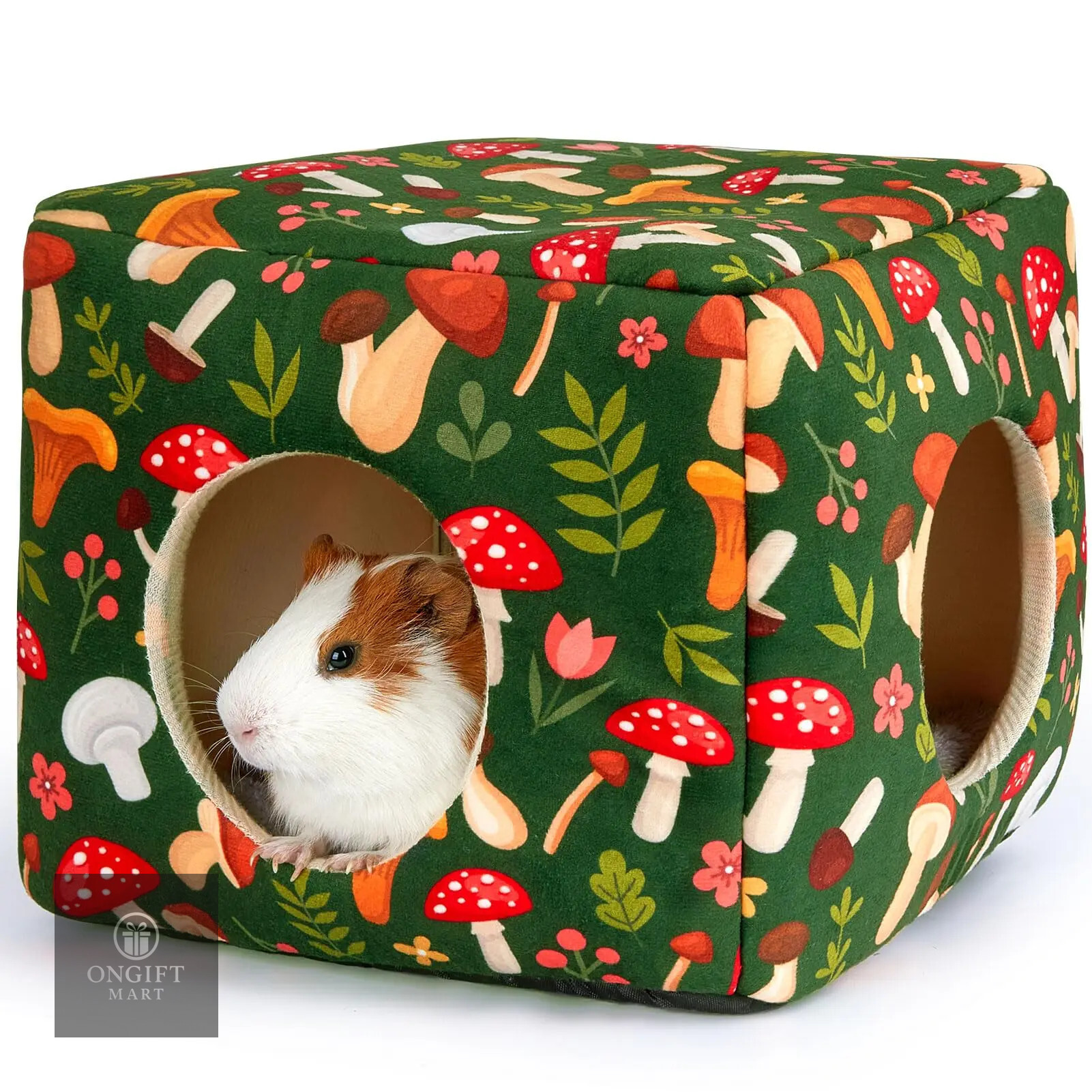 Guinea Pig Hideout – Washable Cozy Hiding House for Small Pets