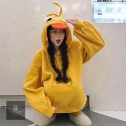 Brighten your wardrobe with this cute Kawaii Duck Hoodie! Featuring a playful yellow design, long sleeves, and Korean soft-girl style, it's perfect for casual outings, cozy days, and cute everyday outfits. A lovely gift for fashion lovers!