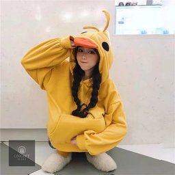 Brighten your wardrobe with this cute Kawaii Duck Hoodie! Featuring a playful yellow design, long sleeves, and Korean soft-girl style, it's perfect for casual outings, cozy days, and cute everyday outfits. A lovely gift for fashion lovers!