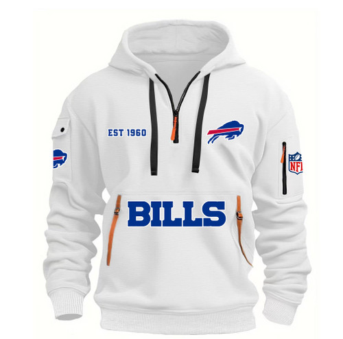 Hoodie Half Zipper - Buffalo Bills