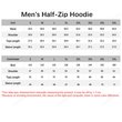 Detroit Lions DMHT2523 3D Half-zip Hoodie