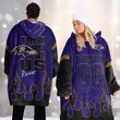 Baltimore Ravens DMOD0003 Blanket Hoodie