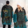 Jacksonville Jaguars DMOD0015 Blanket Hoodie