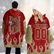 San Francisco 49ers DMOD0028 Blanket Hoodie