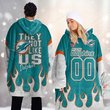 Miami Dolphins DMOD0020 Blanket Hoodie