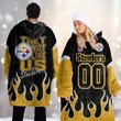 Pittsburgh Steelers DMOD0027 Blanket Hoodie