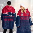 New England Patriots DMOD0055 Blanket Hoodie
